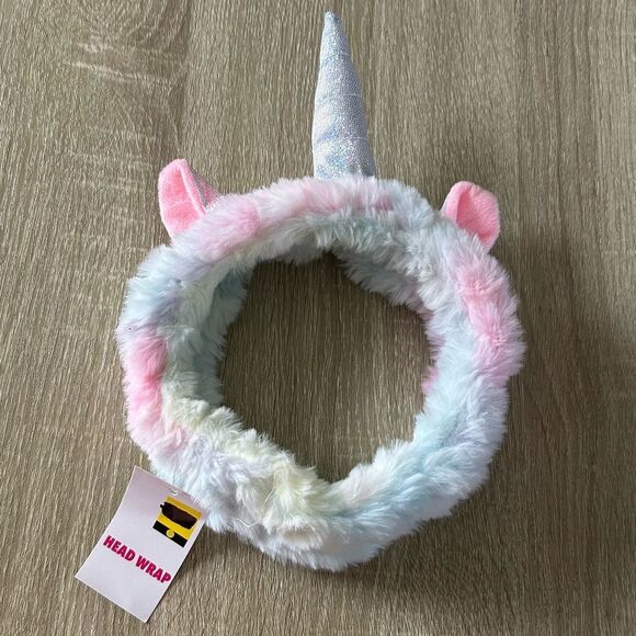 NWT … OLD EAST MAIN CO. “Unicorn” Plush Head Wrap for Kids - Picture 1 of 1